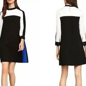 NWT! BCBGMAXAZRIA Stephanie colorblock dress. S